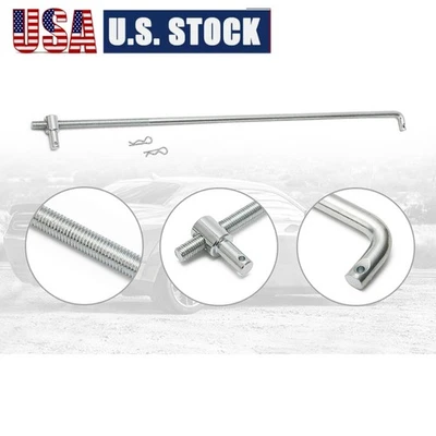 For Chevrolet Camaro Nova Chevelle Throttle Rod Universal V8 & clips Accelerator - Imagem 1 de 4