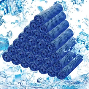 30Pack Cooling Towels for Neck and Face (40"x12"), Microfiber Bulk Cooling To... - Picture 1 of 8
