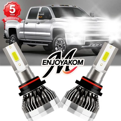 Kit de bombillas altas LED para Chevrolet Silverado 2500 HD Classic 2007-2007 Foto 1 de 4