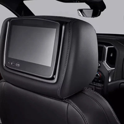 Genuine GM 2019-2023 GMC Sierra Headrest and Video Screen Assembly 84556199 - Image 1 of 2