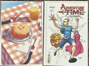 Adventure Time Candy Capers #1 1 For 15 RIV & #1 2013 Annual (2013 Kaboom!) - Picture 1 of 3