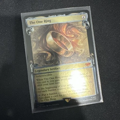 The One Ring 0697 Showcase Scrolls Foil NM Unplayed Pack Fresh - Image 1 of 2