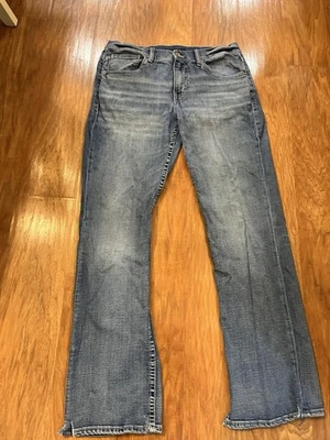 BKE пряжки джинсы мужские 33XL 33 x 34 синий джинсовой ткани Джейк прямые штанины брюки - Изображение 1 из 4