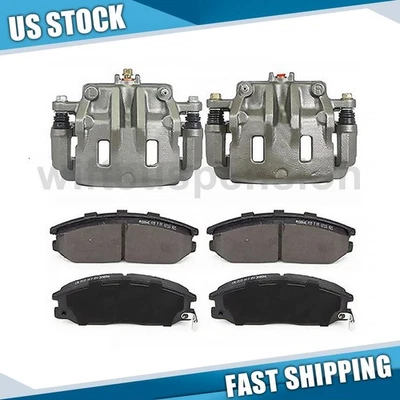 Pinzas de freno delanteras y pastillas de freno de cerámica para Kia Sedona 3,5 L 2005 Foto 1 de 4