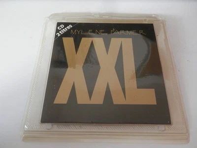 MYLÈNE FARMER XXL CD SINGLE 2 TITRES VERSO FOND NOIR NEUF SCELLE - Image 1 of 2
