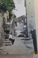 Antica cartolina di Taormina epoca anni '30