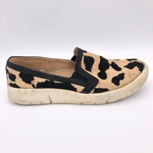 Bare Traps Womens Bonaire Slip On Sneakers Multicolor Leopard Print Shoes 6 M - Picture 1 of 9