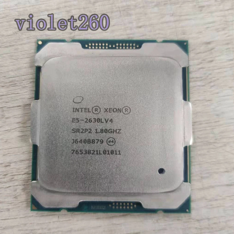 Intel Xeon E5-2630L V4 LGA2011 Server CPU Proccessor  10 Cores SR2P2 25M  1.80 G - Image 1 of 1