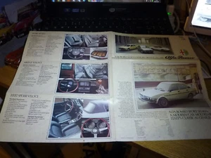 ALFA ROMEO CAR SALES BROCHURE c1980 GREAT ITEM RARE - Picture 1 of 3