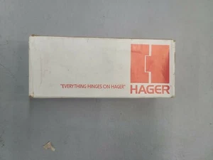 Bisagras de puerta de acero Hager 8x3 4,5" X 4,5" - 1279 US26D nuevas - Imagen 1 de 4