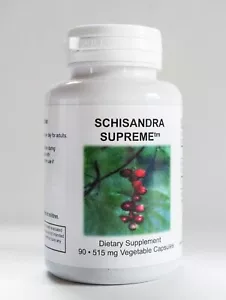 Schisandra Supreme von Supreme Nutrition. Hilft Infektionen, Entgiftung, Energie, Fokus - Bild 1 von 3
