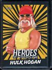 2023 Leaf Heroes of Wrestling Yellow Hulk Hogan #B-4