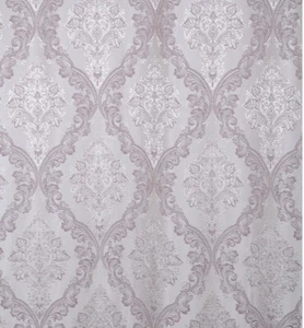 LUXUS JACQUARD GARDINEN VORHANG STOFF 3D TEXTUR DEKO METERWARE WOHNZIMMER - Picture 1 of 3