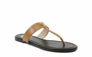 Sandalias tanga para mujer C. Wonder talla 7 con correa en T color: marrón - Imagen 1 de 5