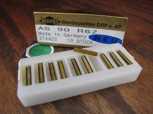 Mapal Inserts (10) pack Part # AS 90 R6Z - Imagen 1 de 1