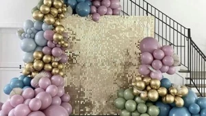 Shimmer Wall Backdrop Panels for Party Decorations (Pack of 15) - Picture 1 of 5