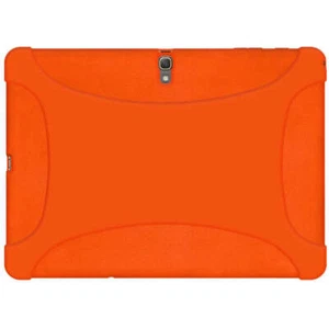 AMZER Silicone Skin Fit Orange Jelly Case Cover for Samsung Galaxy Tab S 10.5 - Picture 1 of 4
