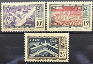 Marruecos - N°302 à 304 - Serie completa MNH** - Année 1951 - Imagen 1 de 4