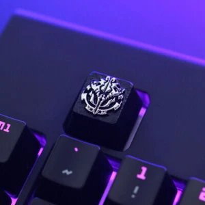 Anime OverLord Ainz Ooal Gown Emblem Keycaps R4 For MX Axis Mechanical Keyboard - Picture 1 of 6