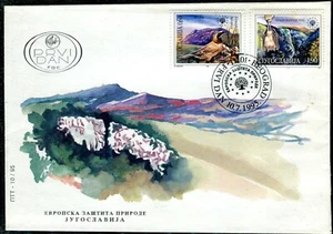 2721 - Yugoslavia 1995 - European Nature Conservation - Birds - FDC - Picture 1 of 2
