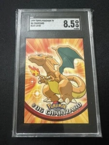 1999 Topps Pokemon TV #6 Charizard rare PSA 8.5 Mint - Picture 1 of 2