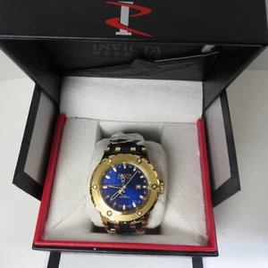Working Invicta Men's 6185 Subaqua Reserve Collection 18k GP Stainless Steel - Picture 1 of 9