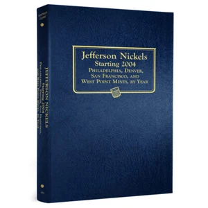 U.S. Jefferson Nickels: A partir de 2004 - Álbum de monedas clásicas Whitman - Imagen 1 de 4
