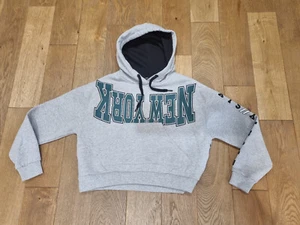 TOPSHOP Women's Pettite Grey Hoodie uk 6 - Picture 1 of 6