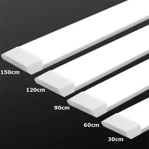 Lampada LED per vasca da soffitto lampada per ambienti umidi officina tubo 60/90/120/150 cm - Foto 1 di 26