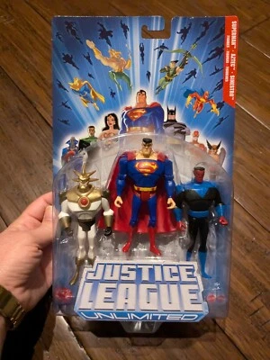 Justice League Unlimited H2604 Superman Aztec Sinestro - 2005 Mattel Foto 1 de 4