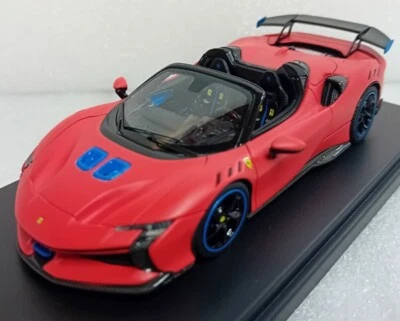 FERRARI SF90 XX SPIDER 2024 ROSSO LE MANS OPACO Looksmart LS552F - Immagine 1 di 2
