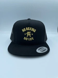 No boxing No life embroider trucker hat - Picture 1 of 7