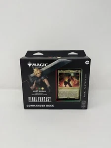 Magic The Gathering Final Fantasy VII 7 Commander Deck Limit Break On Hand ✋️🔥 - Picture 1 of 5