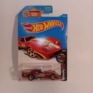 Hot Wheels 76 Greenwood Corvette Red 63/250 HW MILD TO WILD - Picture 1 of 2