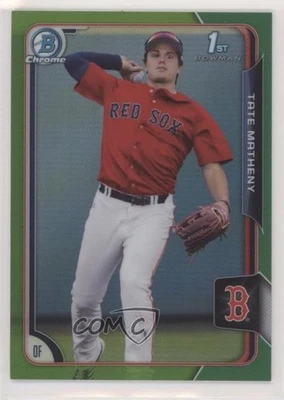 2015 Bowman Draft Chrome Green Refractor /99 Tate Matheny #89 - Image 1 of 2