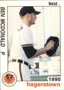 Ben McDonald 1990 Best Hagerstown Suns #1 Hagerstown Suns AutographDen - Picture 1 of 2