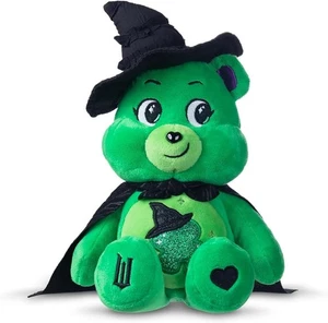 Care Bears x Wicked Good Luck Bear as Elphaba Fun Size Plush 9-Inch New Toy Gift - Picture 1 of 5