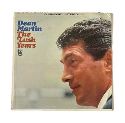 DEAN MARTIN The Lush Years Vinyl Record LP G+ Pop Vocal Jazz - Image 1 of 4