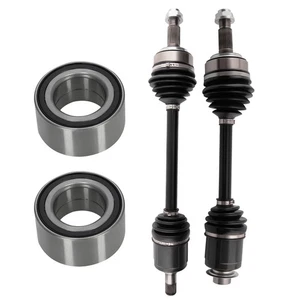 Front LH&RH CV Axle Shaft+Bearings Set for Honda CR-V 2.4L 2007-2014 - Picture 1 of 11
