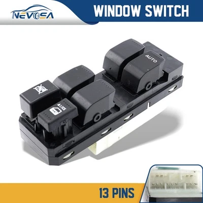 Interruptor maestro de ventana eléctrica delantero derecho para Suzuki SX4 Swift 37990-77J00 Foto 1 de 4