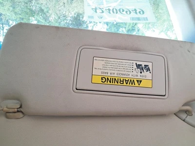 Used Left Sun Visor fits: 2007 Acura Mdx illuminated Left Grade A - Image 1 of 4