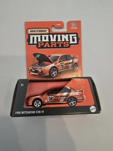 Matchbox Moving Parts Super Chase 1996 Mitsubishi EVO IV - Picture 1 of 4