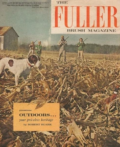 THE FULLER BRUSH MAGAZINE-1963-OUTDOORS ISSUE-HUNTING-GIVEAWAY - Picture 1 of 8