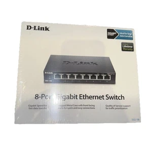 D-Link DGS (DGS-108) 8-Ports External Switch US Power Adapter - Bild 1 von 4