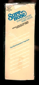 Supp-Hose Sheer Support Knee Highs Vintsge 1980s Size CD White 110-170 5'1-5'11 - Picture 1 of 2