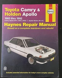 Toyota Camry Holden Apollo Haynes Repair Manual 1983-1992 Car Service - Picture 1 of 8