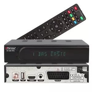 RED OPTICUM AX 300 VFD - Digitaler Sat-Receiver HD mit alphanumerischem Display - Bild 1 von 7