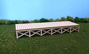Escala HO ** Corte por láser ** Personalizado ** Kit de muelle de almacén - Imagen 1 de 2