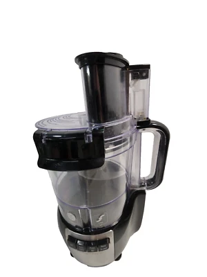 Hamilton Beach 10-Cup Food Processor With Big Mouth Black Stainless 72701 - Image 1 of 4