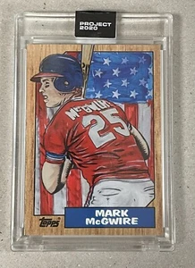 2020 TOPPS PROJECT 2020 #81 MARK MCGWIRE/P. RUN 18205 /BLAKE JAMIESON - Picture 1 of 2